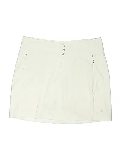 Pre-owned Jofit Skort In White