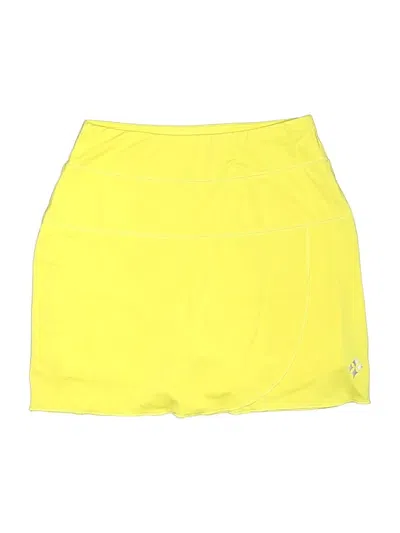 Pre-owned Jofit Skort In Yellow