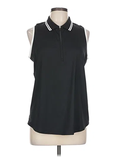 Pre-owned Jofit Sleeveless Blouse In Black
