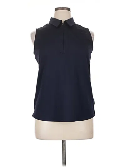 Pre-owned Jofit Sleeveless Blouse In Blue