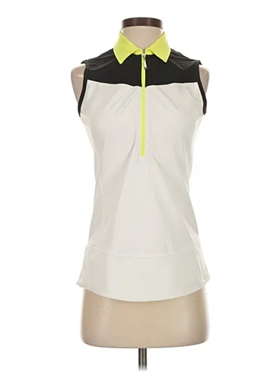Pre-owned Jofit Sleeveless Blouse In Gray