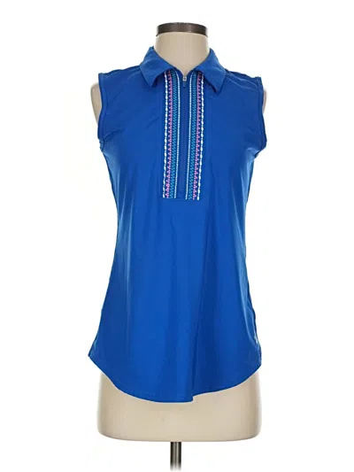 Pre-owned Jofit Sleeveless T-shirt In Blue