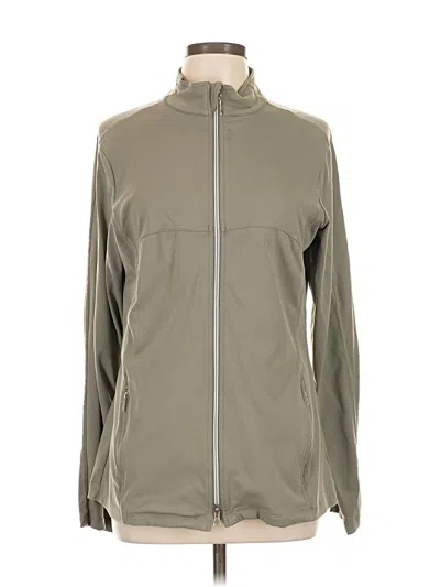 Pre-owned Jofit Track Jacket In Green