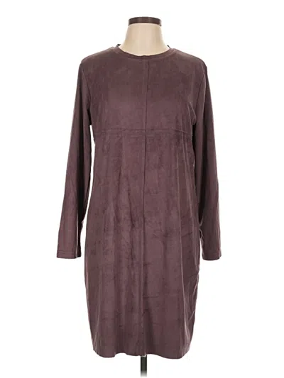 Pre-owned Joh Casual Dress In Burgundy