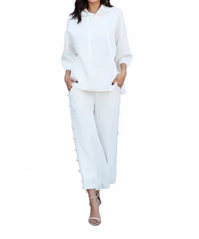 Joh Farrah Pearl Pant In White