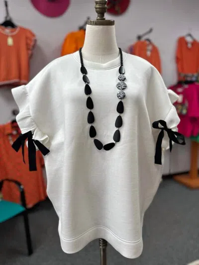 Joh Fatima Top In White
