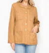 Joh Jadzia Jacket In Caramel In Brown