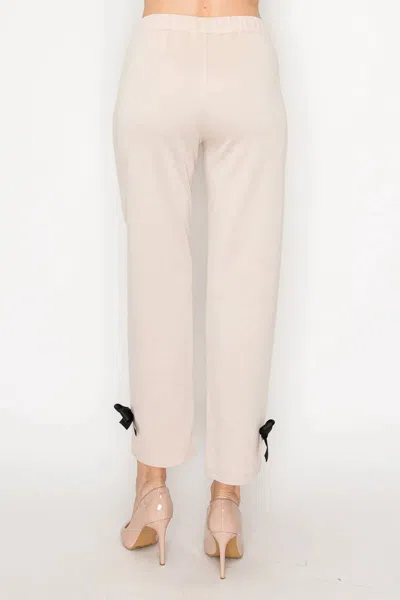 Joh Jelina Pant In Taupe