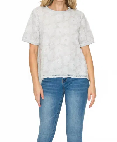 Joh Jonas Top In Grey In Gray