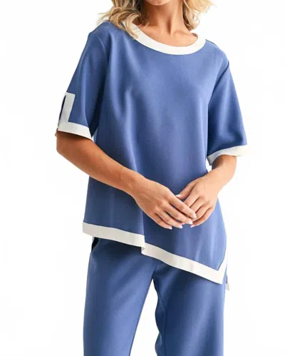 Joh Kaya Asymmetric Top In Blue