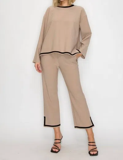 Joh Ken Pants In Khaki In Neutral