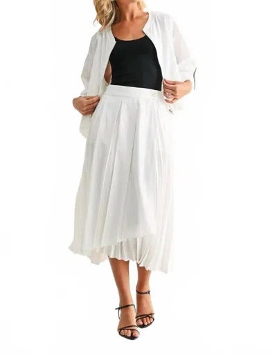 Joh Nnie Skirt In White