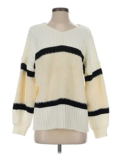 Pre-owned Joh Pullover Sweater In Ivory