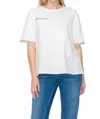 Joh Roxi Top In White In White