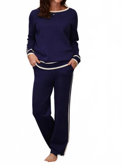Joh Sabine Sweater Pant In Blue