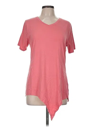 Pre-owned Joh Short Sleeve T-shirt In Pink