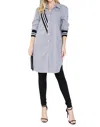Joh Weena Dress In Black/white In Grey
