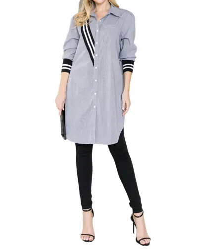 Joh Weena Dress In Black/white In Multi