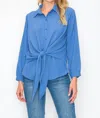 Joh Wilma Top In Blue In Blue