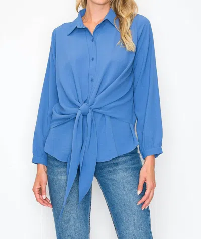 Joh Wilma Top In Blue