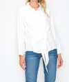 Joh Wilma Top In White In White