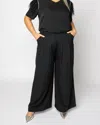 Joh Woven Pants - Plus In Black In Black