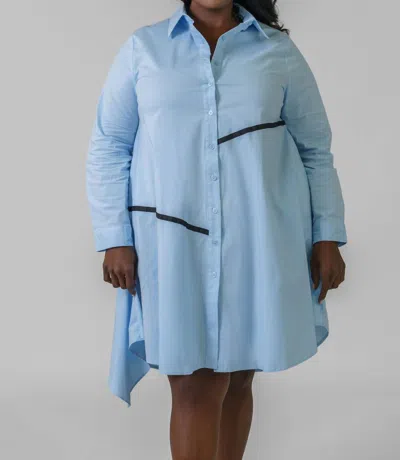 Joh Wrenna Dress - Plus In Light Blue