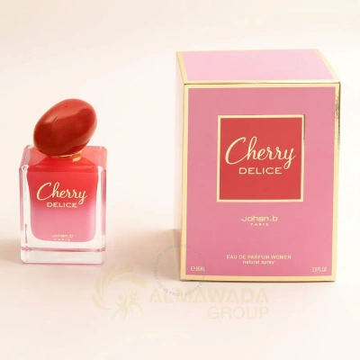 Johan B Ladies Cherry Delice Edp Spray 2.8 oz Fragrances 3700134410986 In Cherry / Orange