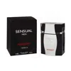 Johan B Men's Sensual Men Midnight Edt Spray 2.8 oz Fragrances 3700134406002