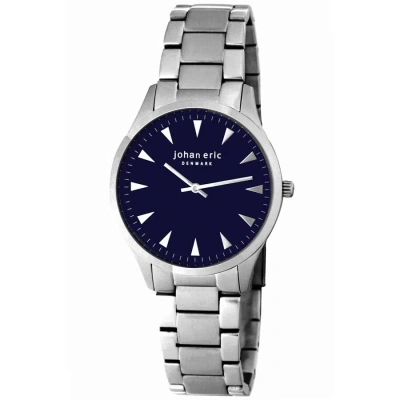 Johan Eric Helsingor Stainless Steel Blue Dial Bracelet Men's Watch Je9000-04-003b