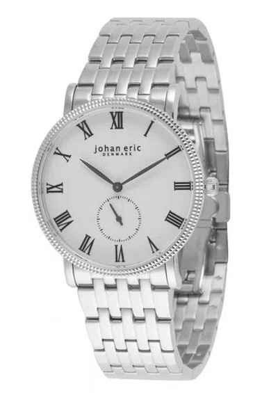 Pre-owned Johan Eric Men's Je-h1000-04-001b Holstebro Stainless Steel Wristwatch