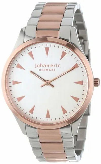 Pre-owned Johan Eric Men's Je9000-12-001b Helsingor Two Toned Stainless Steel Watch