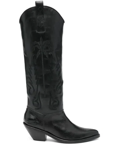 Johanna Ortiz 70mm Journey To The East Boots In Black