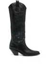 Islo Isabella Lorusso Woman Knee Boots Black Size 7 Soft Leather