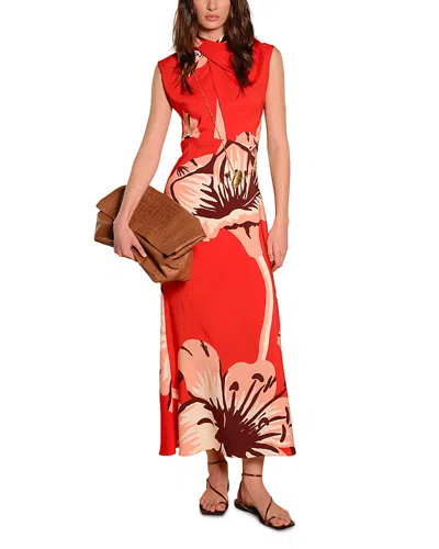 Johanna Ortiz Al Son De Las Astromelias Midi Dress