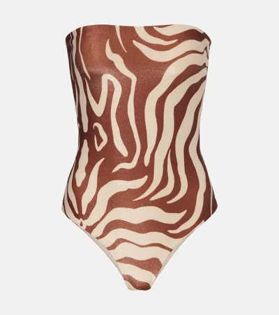 JOHANNA ORTIZ ALTA MAR PRINTED SWIMSUIT