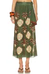 Johanna Ortiz Amazon Echoes Wrap Skirt