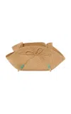 Johanna Ortiz Antique Aqua Ocaña Bread Basket In Multi