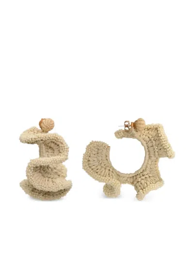 Johanna Ortiz Artistic Expressions Earrings In Neutral