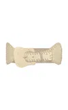 Johanna Ortiz Aztec Culture Palm And Leather Belt In White