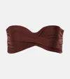 Johanna Ortiz Chocolate Taita High-waist Bikini Bottoms In 0