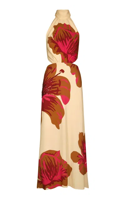Johanna Ortiz Best Of Times Maxi Dress In Multi