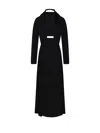 Johanna Ortiz Black Light Heart Ankle Dress