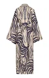Johanna Ortiz Boa Whisper Printed Linen Cover-up Robe