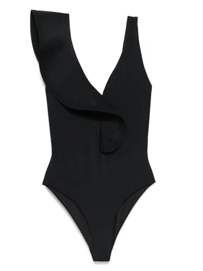 Johanna Ortiz Boleros Y Veleros Swimsuit In Black