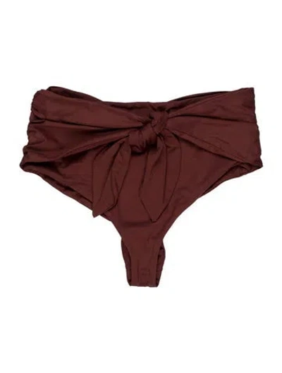 Pre-owned Johanna Ortiz Bottoms In Brown