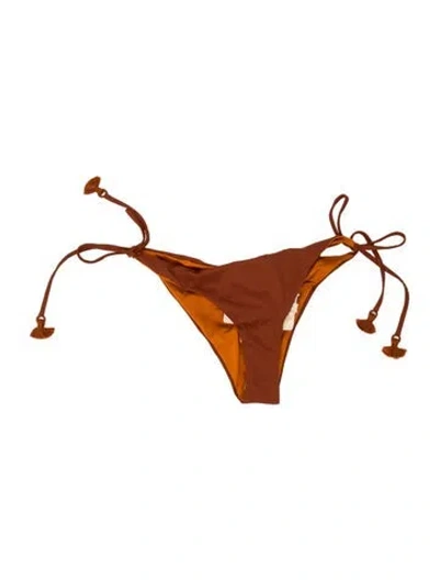 Pre-owned Johanna Ortiz Bottoms W/ Tags In Orange