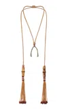 Johanna Ortiz Brave Gaucha Necklace In Brown