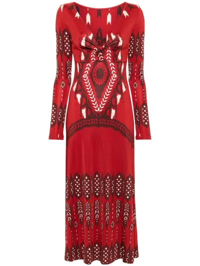 JOHANNA ORTIZ BROKEN ARROW MAXIKLEID