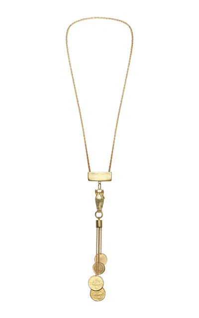 Johanna Ortiz Cadence Curve Necklace In Gold